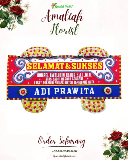 Papan Bunga Ucapan Selamat Astapada